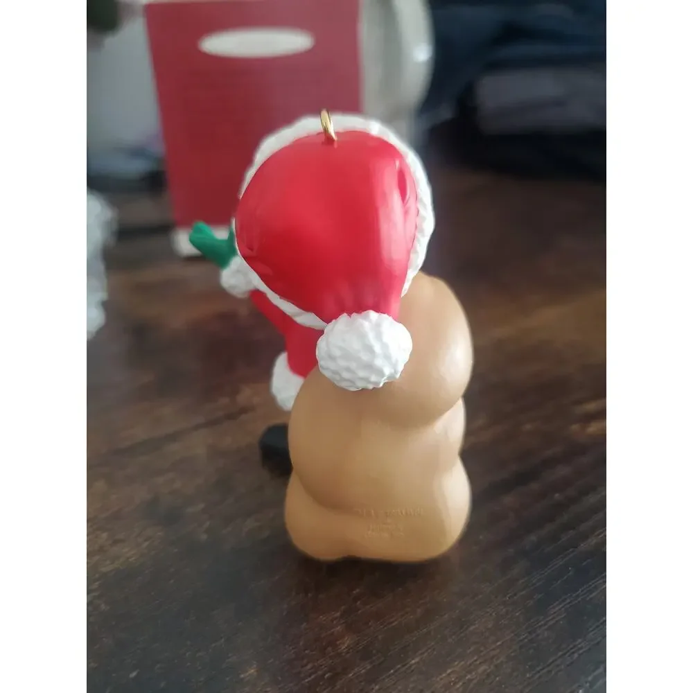 🆓 FREE Hallmark Looney Tunes Elmer Fudd Keepsake Ornament 1993 Christmas Santa